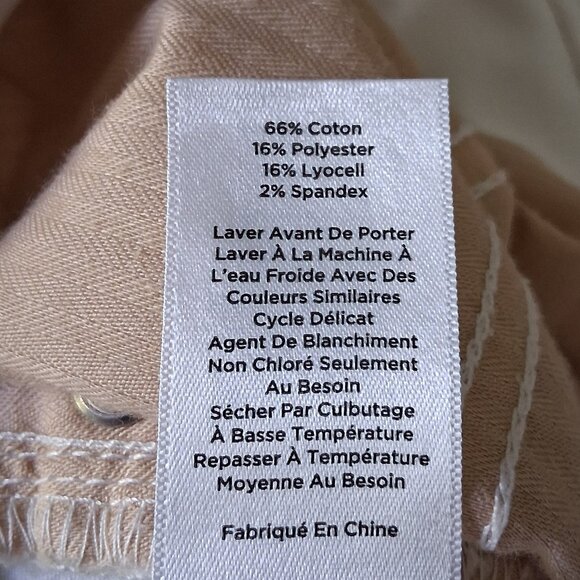 Talbots A-Line White Denim Button Up Skirt Women's Size 2 - Picture 10 of 11